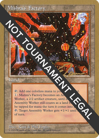 Image for Mishra's Factory - 1996 Eric Tam (4ED) [World Championship Decks]
