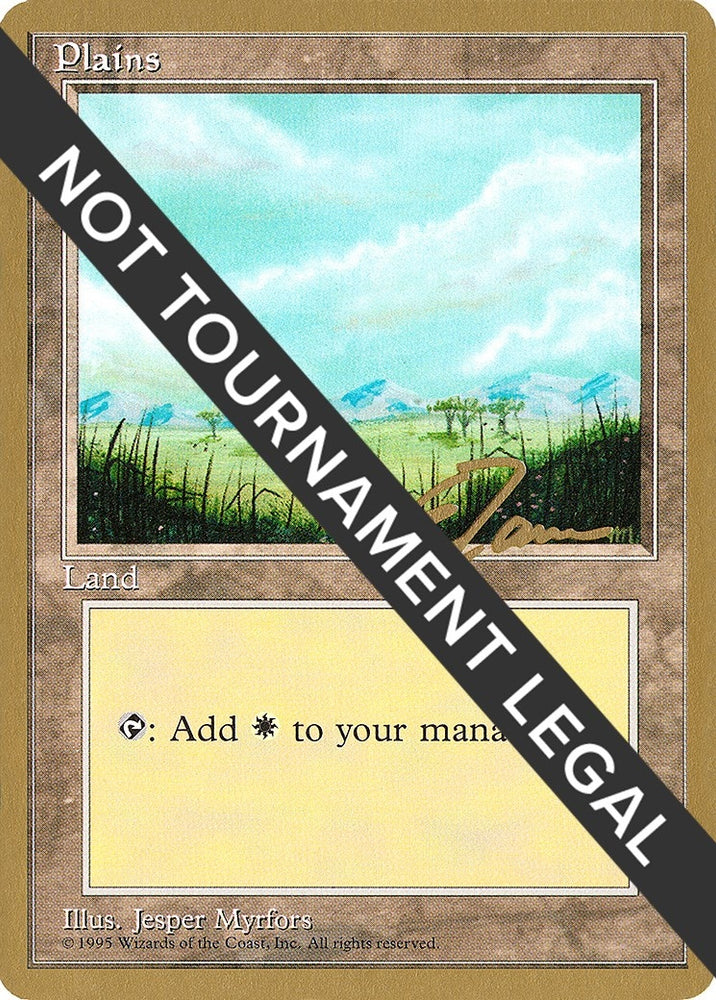 Image for Plains (B) - 1996 Eric Tam (4ED) - Magic: The Gathering