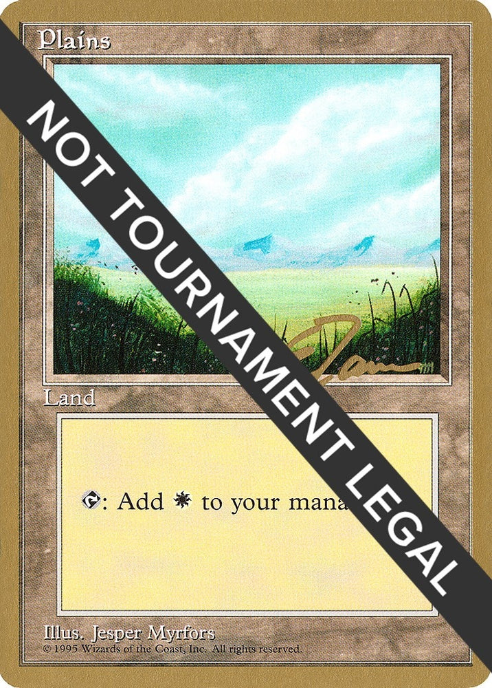 Image for Plains (A) - 1996 Eric Tam (4ED) - Magic: The Gathering