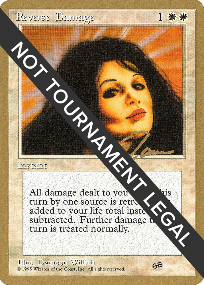 Image for Reverse Damage - 1996 Eric Tam (4ED) (SB) - Magic: The Gathering