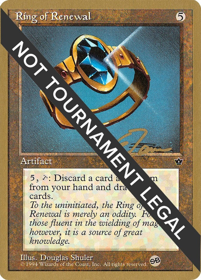 Image for Ring of Renewal - 1996 Eric Tam (FEM) (SB) - Magic: The Gathering