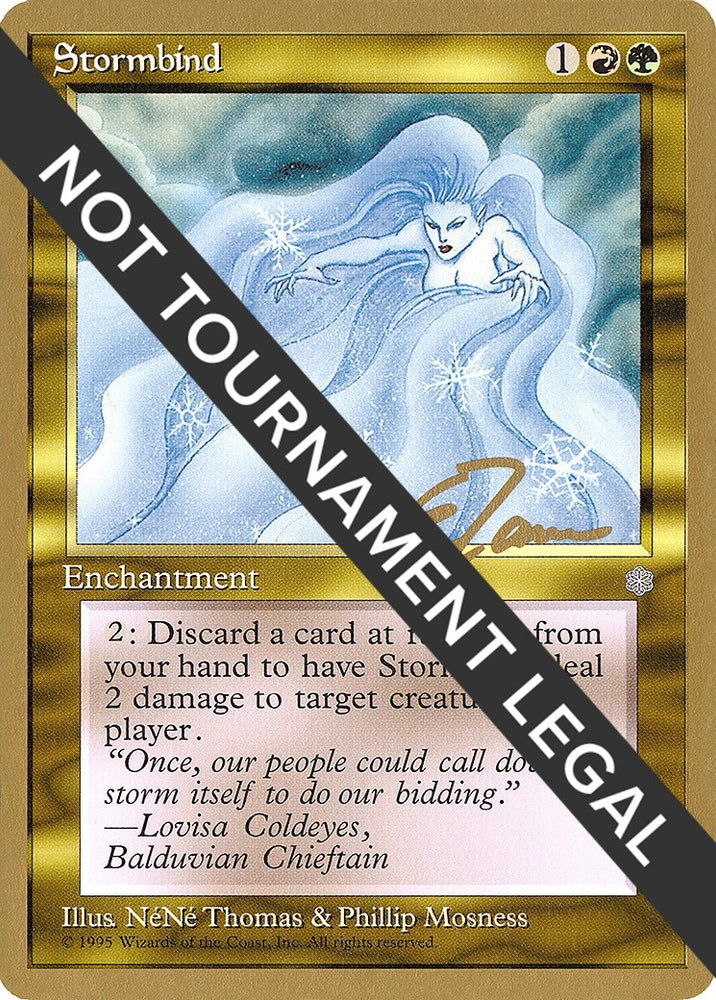 Image for Stormbind - 1996 Eric Tam (ICE) - Magic: The Gathering