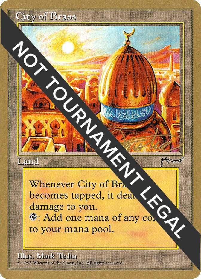 Image for City of Brass - 1996 George Baxter (ARN) [World Championship Decks]