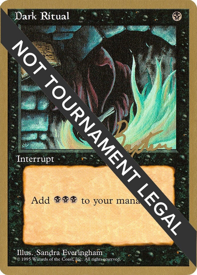 Image for Dark Ritual - 1996 George Baxter (4ED) [World Championship Decks]