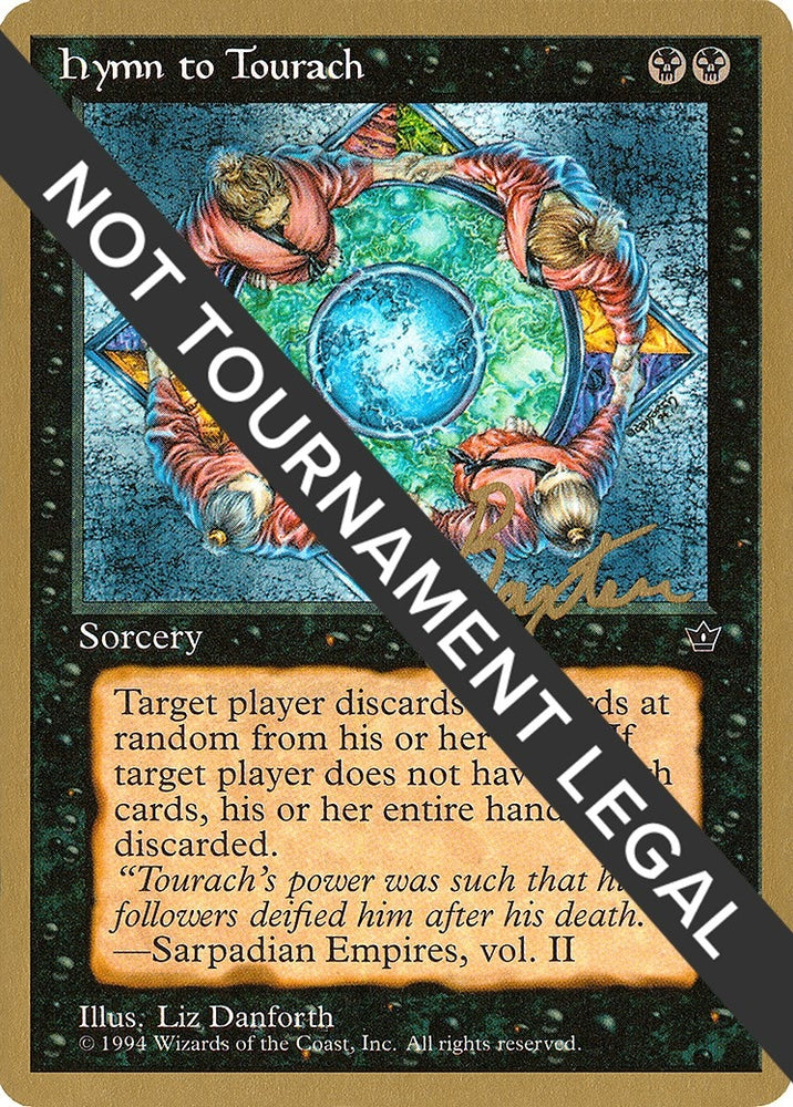 Image for Hymn to Tourach (Circle) - 1996 George Baxter (FEM) [World Championship Decks]