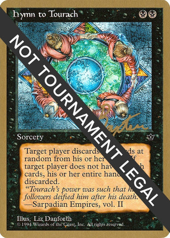 Image for Hymn to Tourach (Circle) - 1996 George Baxter (FEM) [World Championship Decks]