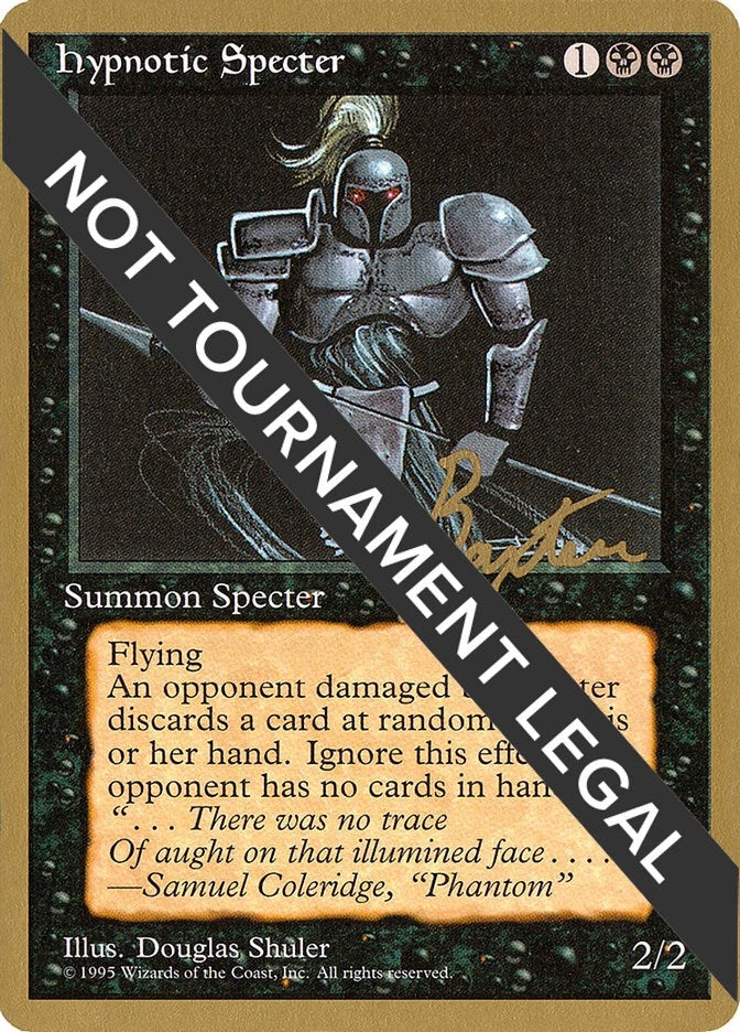 Image for Hypnotic Specter - 1996 George Baxter (4ED) [World Championship Decks]
