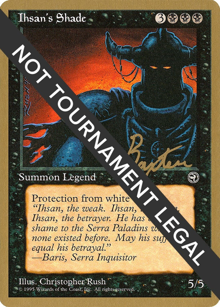 Image for Ihsan's Shade - 1996 George Baxter (HML) [World Championship Decks]