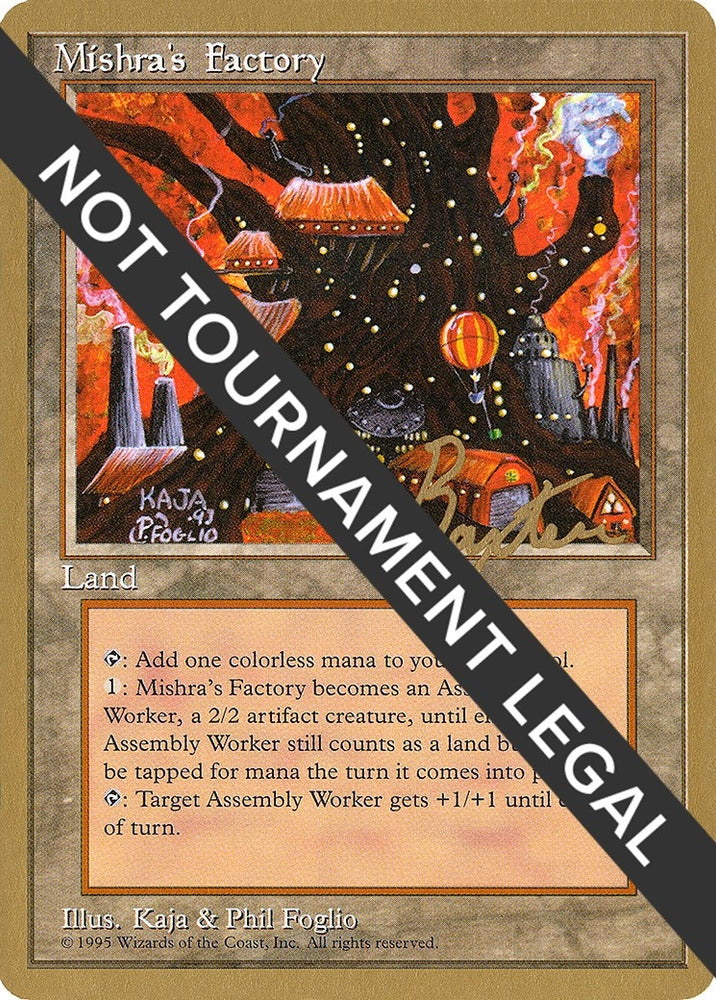 Image for Mishra's Factory - 1996 George Baxter (4ED) [World Championship Decks]