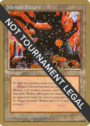 Image for Mishra's Factory - 1996 George Baxter (4ED) [World Championship Decks]