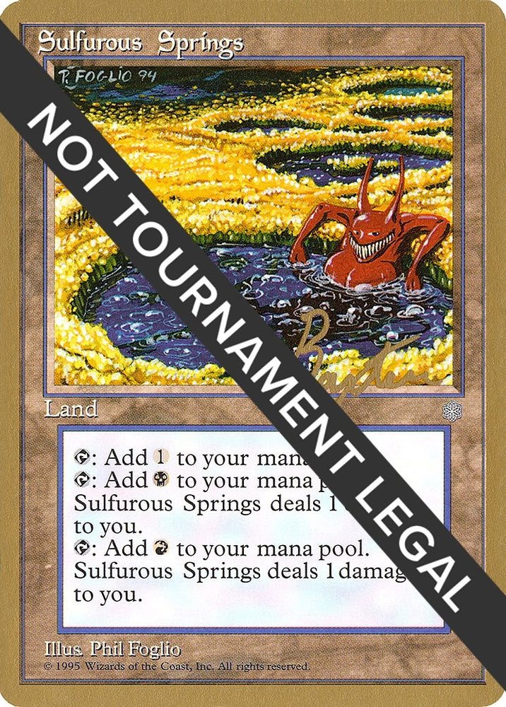 Image for Sulfurous Springs - 1996 George Baxter (ICE) - Magic: The Gathering