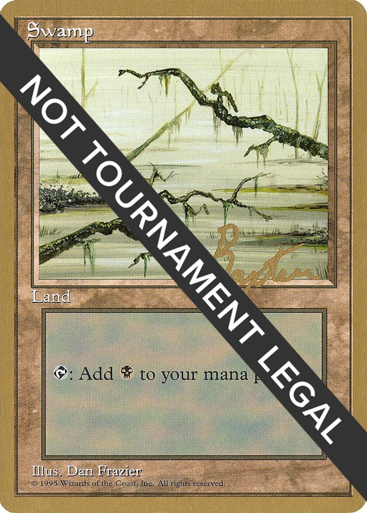 Image for Swamp (C) - 1996 George Baxter (4ED) [World Championship Decks]