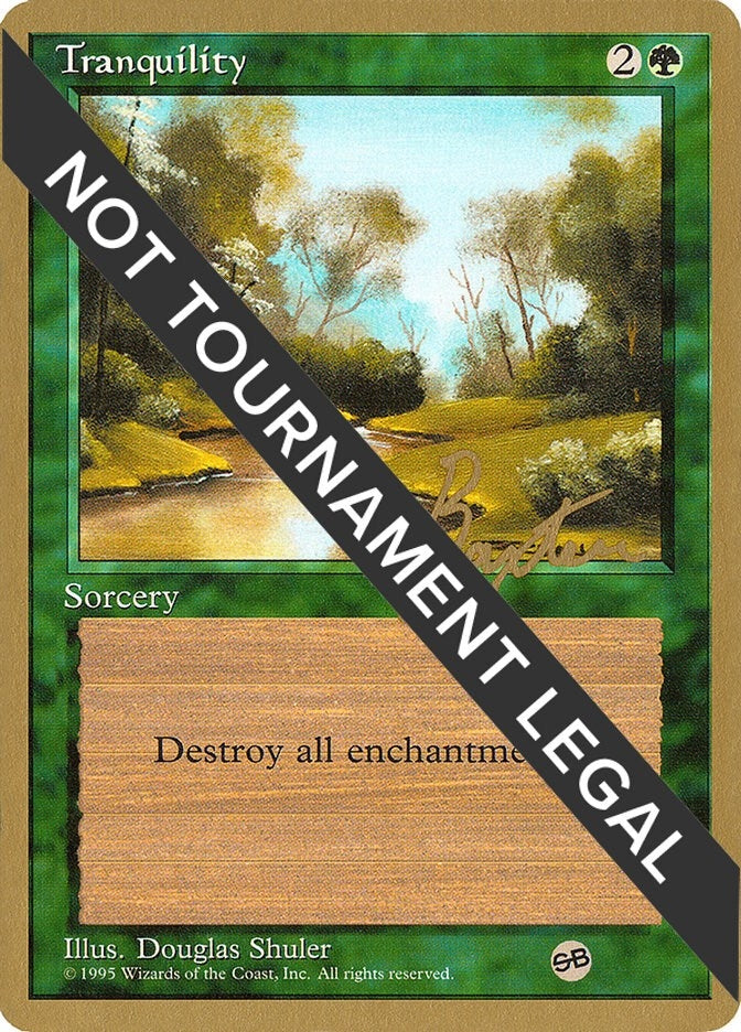 Image for Tranquility - 1996 George Baxter (4ED) (SB) [World Championship Decks]