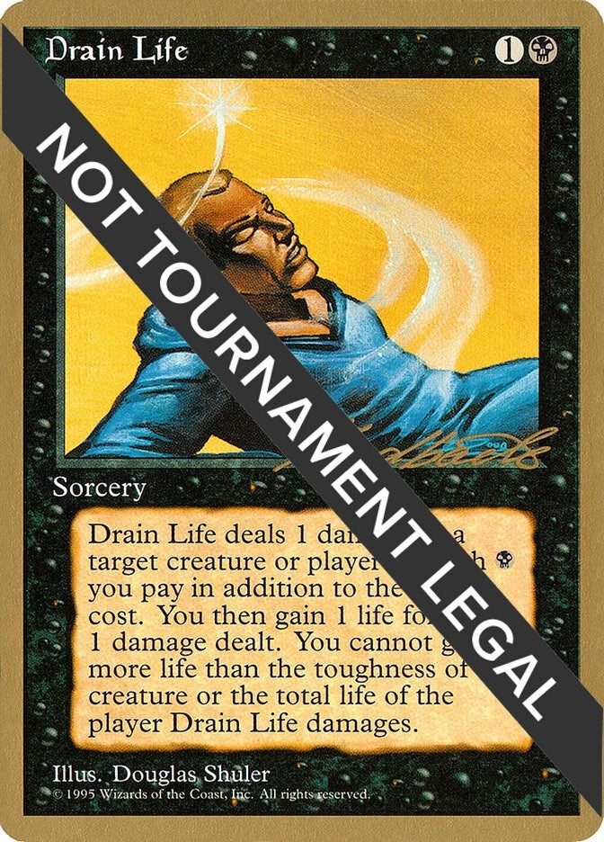 Image for Drain Life - 1996 Leon Lindback (4ED) [World Championship Decks]