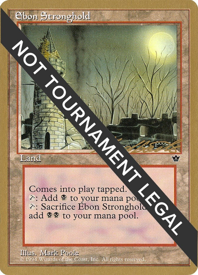 Image for Ebon Stronghold - 1996 Leon Lindback (FEM) [World Championship Decks]