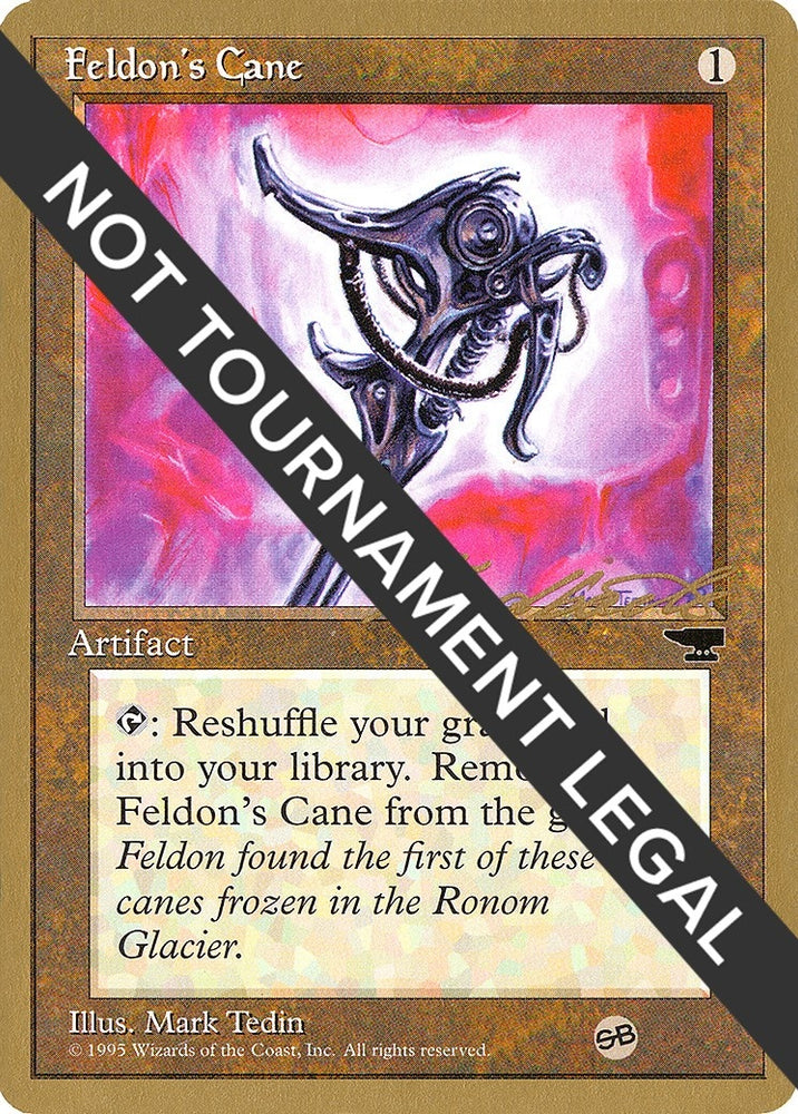 Image for Feldon's Cane - 1996 Leon Lindback (CHR) (SB) [World Championship Decks]