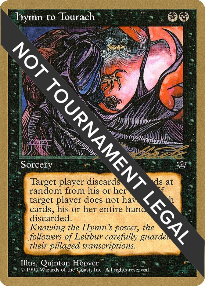 Image for Hymn to Tourach (Cloak) - 1996 Leon Lindback (FEM) [World Championship Decks]
