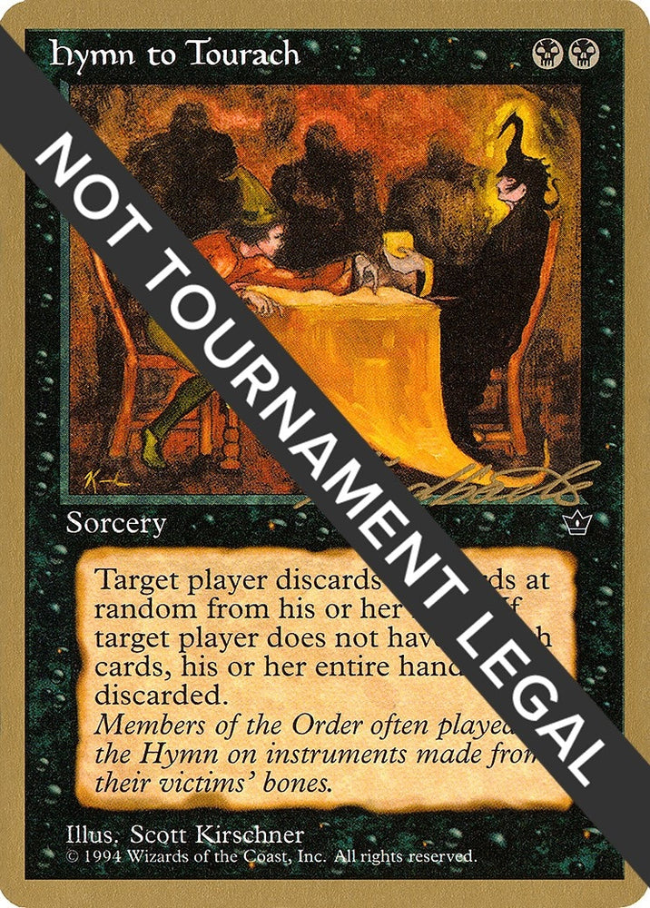 Image for Hymn to Tourach (Table) - 1996 Leon Lindback (FEM) [World Championship Decks]