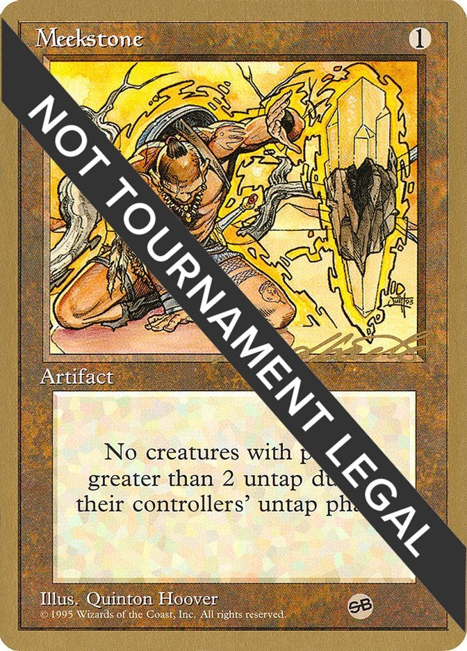 Image for Meekstone - 1996 Leon Lindback (4ED) (SB) [World Championship Decks]