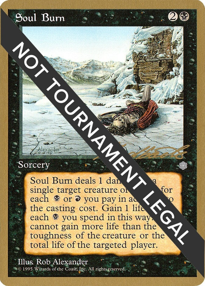 Image for Soul Burn - 1996 Leon Lindback (ICE) - Magic: The Gathering