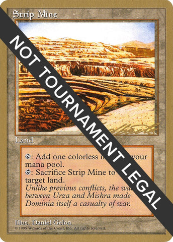 Image for Strip Mine - 1996 Leon Lindback (4ED) [World Championship Decks]