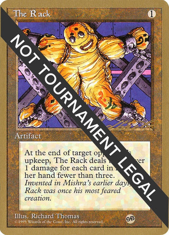 Image for The Rack - 1996 Leon Lindback (4ED) (SB) [World Championship Decks]