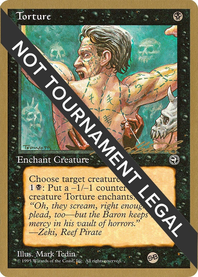Image for Torture - 1996 Leon Lindback (HML) (SB) [World Championship Decks]
