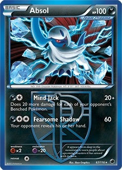 Image for Absol - 67/116 (Moltres Legendary Battle Deck) (067/116) - Pokemon