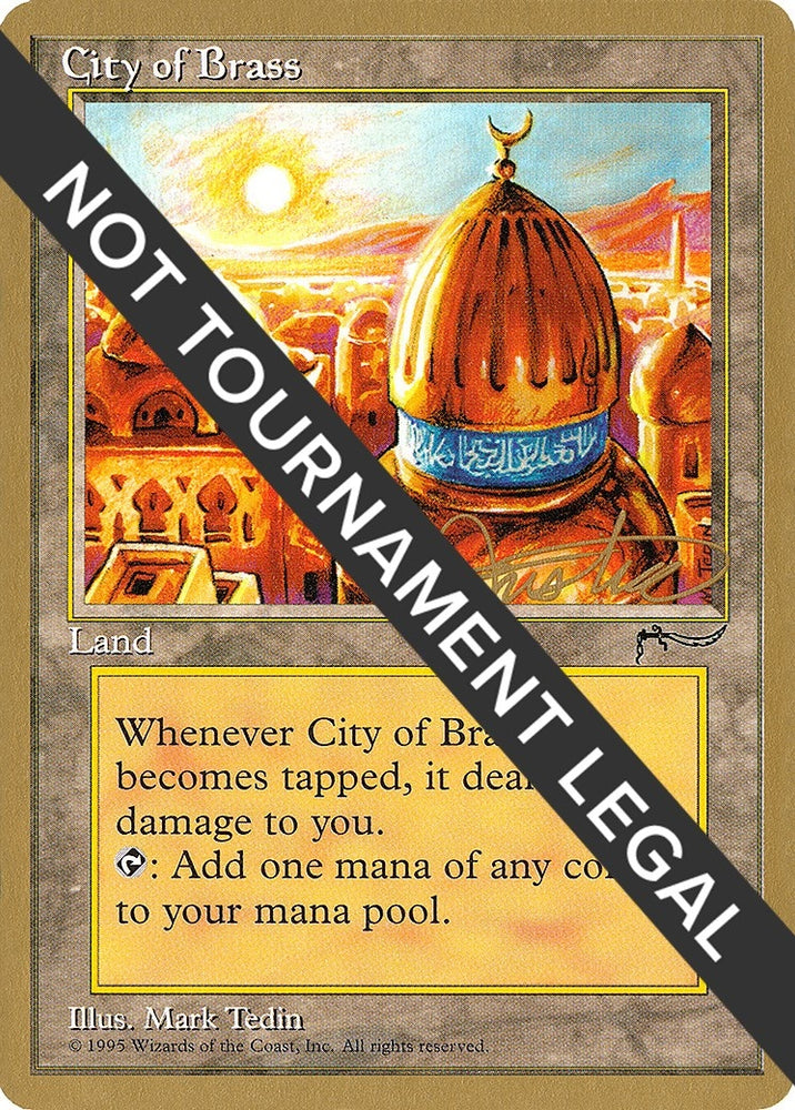 Image for City of Brass - 1996 Mark Justice (ARN) [World Championship Decks]