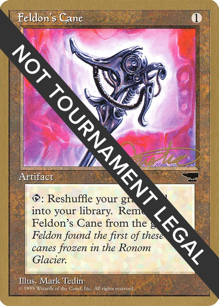 Image for Feldon's Cane - 1996 Mark Justice (CHR) [World Championship Decks]