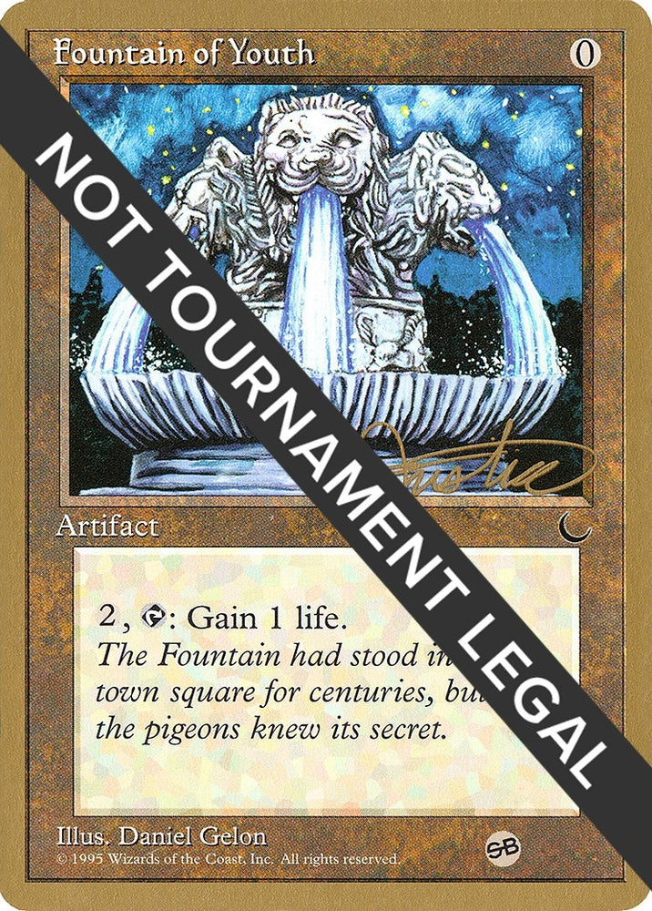 Image for Fountain of Youth - 1996 Mark Justice (DRK) (SB) [World Championship Decks]