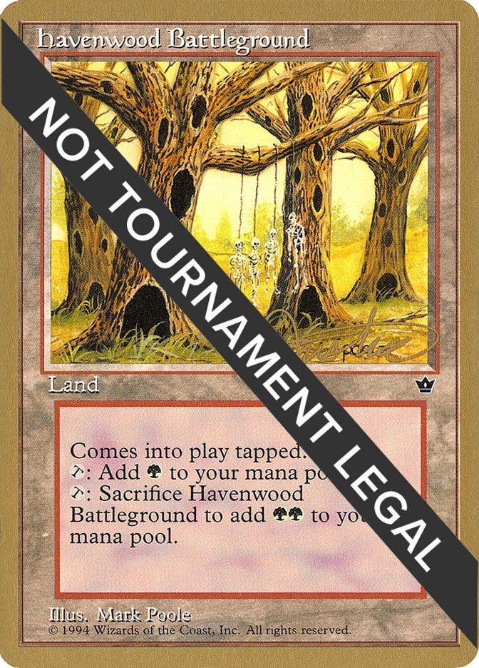 Image for Havenwood Battleground - 1996 Mark Justice (FEM) [World Championship Decks]
