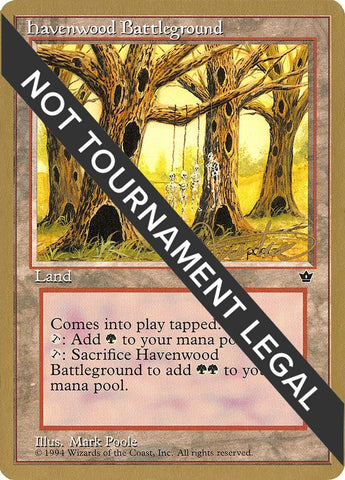 Image for Havenwood Battleground - 1996 Mark Justice (FEM) [World Championship Decks]