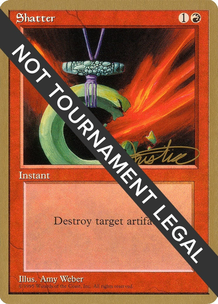 Image for Shatter - 1996 Mark Justice (4ED) - Magic: The Gathering