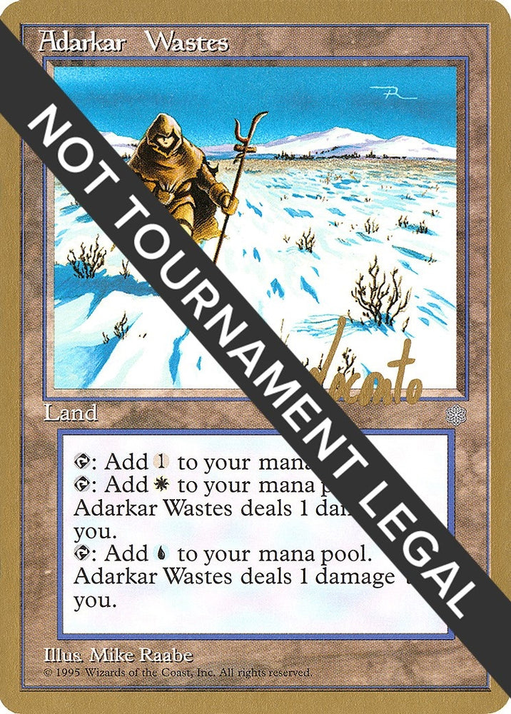 Image for Adarkar Wastes - 1996 Michael Loconto (ICE) [World Championship Decks]