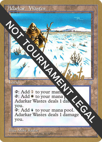 Image for Adarkar Wastes - 1996 Michael Loconto (ICE) [World Championship Decks]