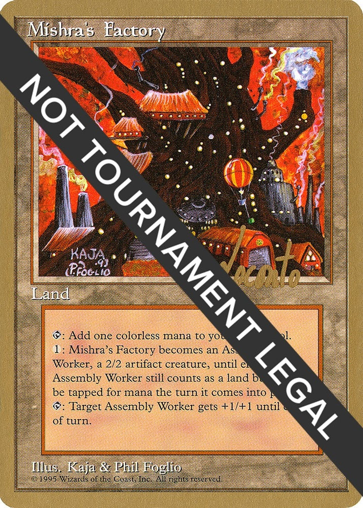 Image for Mishra's Factory - 1996 Michael Loconto (4ED) [World Championship Decks]