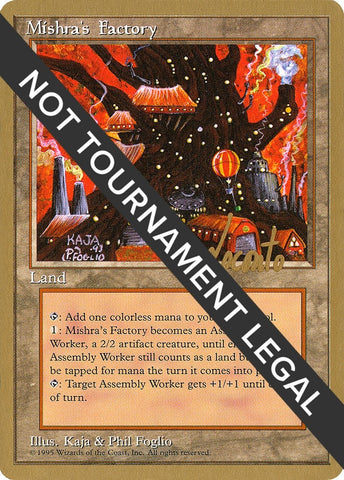 Image for Mishra's Factory - 1996 Michael Loconto (4ED) [World Championship Decks]