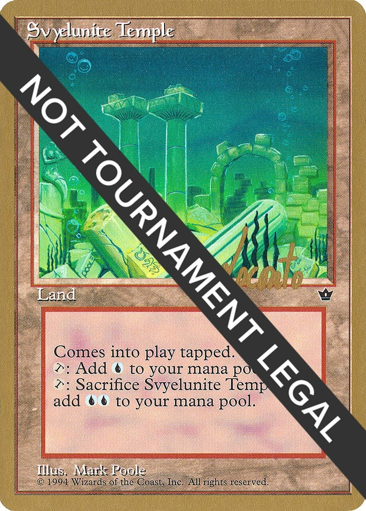 Image for Svyelunite Temple - 1996 Michael Loconto (FEM) - Magic: The Gathering