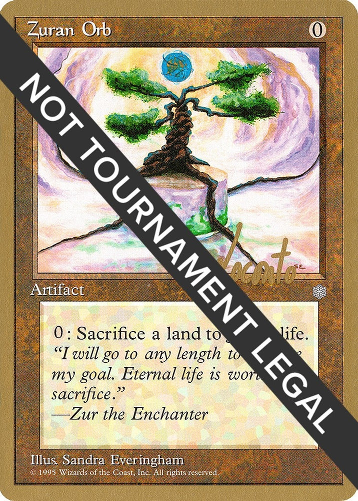 Image for Zuran Orb - 1996 Michael Loconto (ICE) - Magic: The Gathering