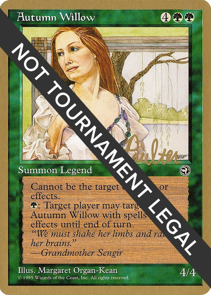 Image for Autumn Willow - 1996 Preston Poulter (HML) [World Championship Decks]