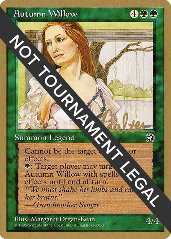 Image for Autumn Willow - 1996 Preston Poulter (HML) [World Championship Decks]