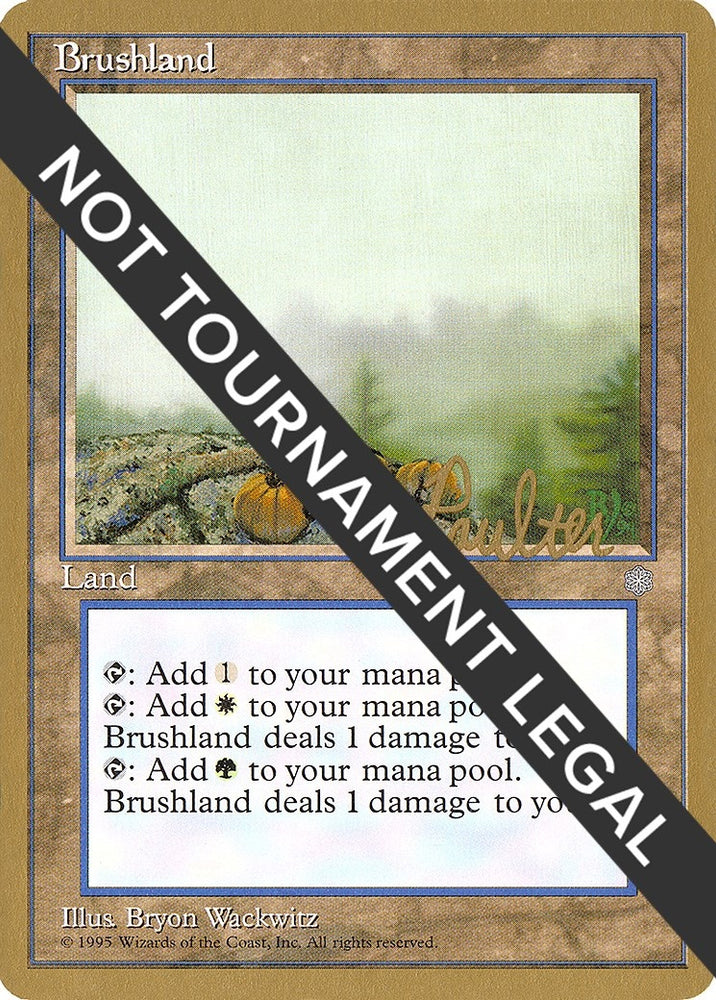 Image for Brushland - 1996 Preston Poulter (ICE) [World Championship Decks]