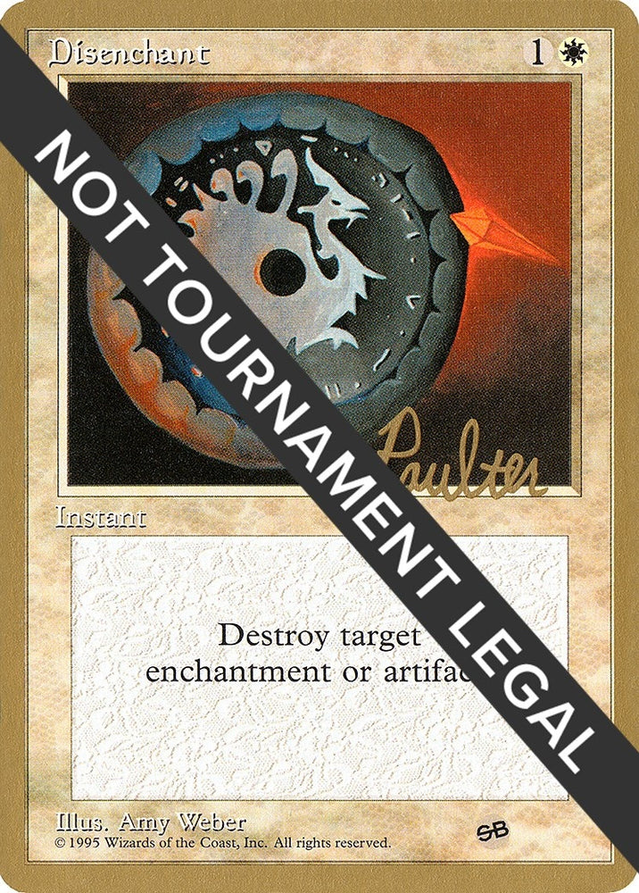 Image for Disenchant - 1996 Preston Poulter (4ED) (SB) [World Championship Decks]