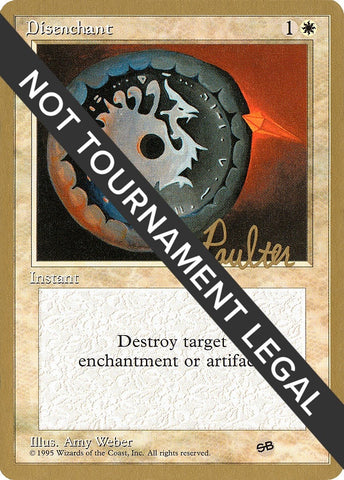 Image for Disenchant - 1996 Preston Poulter (4ED) (SB) [World Championship Decks]