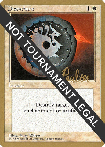 Image for Disenchant - 1996 Preston Poulter (4ED) [World Championship Decks]