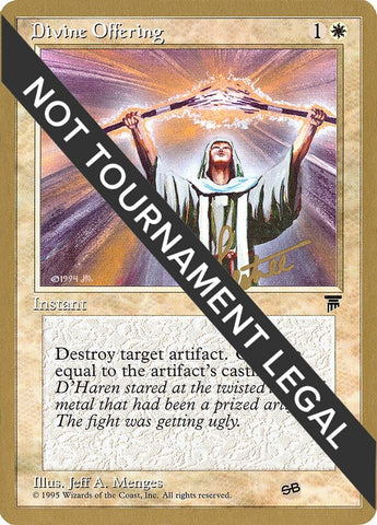 Image for Divine Offering - 1996 Preston Poulter (LEG) (SB) [World Championship Decks]