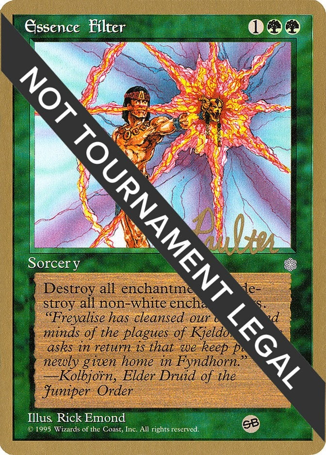 Image for Essence Filter - 1996 Preston Poulter (ICE) (SB) [World Championship Decks]
