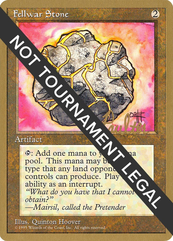 Image for Fellwar Stone - 1996 Preston Poulter (4ED) [World Championship Decks]