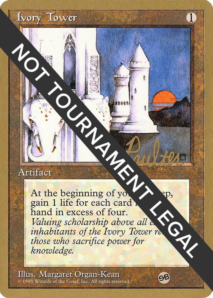 Image for Ivory Tower - 1996 Preston Poulter (4ED) (SB) [World Championship Decks]
